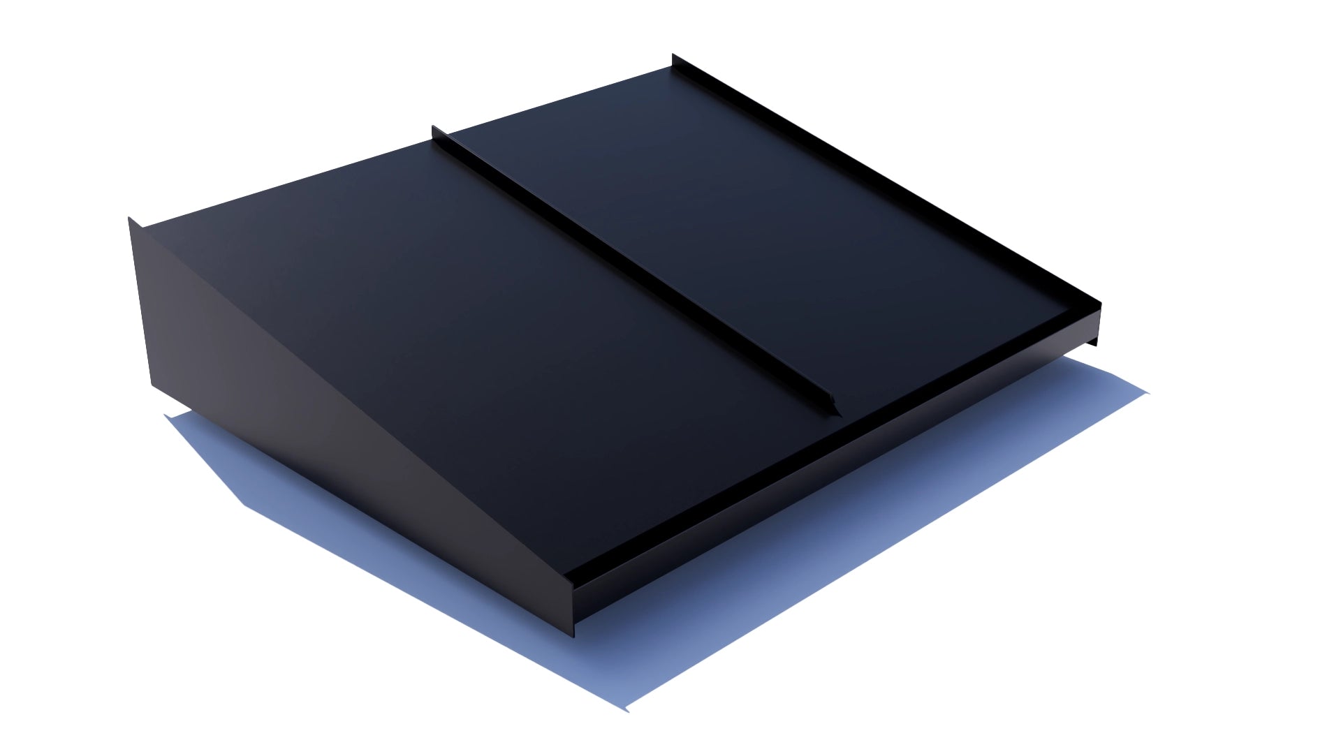 Entrétak 1200mm svart RAL 9011 bandtäckning – Takfabriken