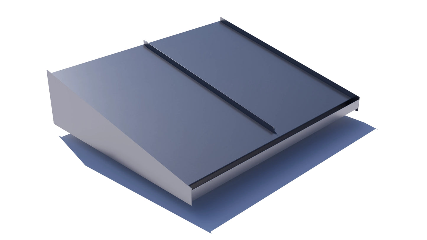 Entrétak 1200mm matt antracit RAL 9007 bandtäckning – Takfabriken